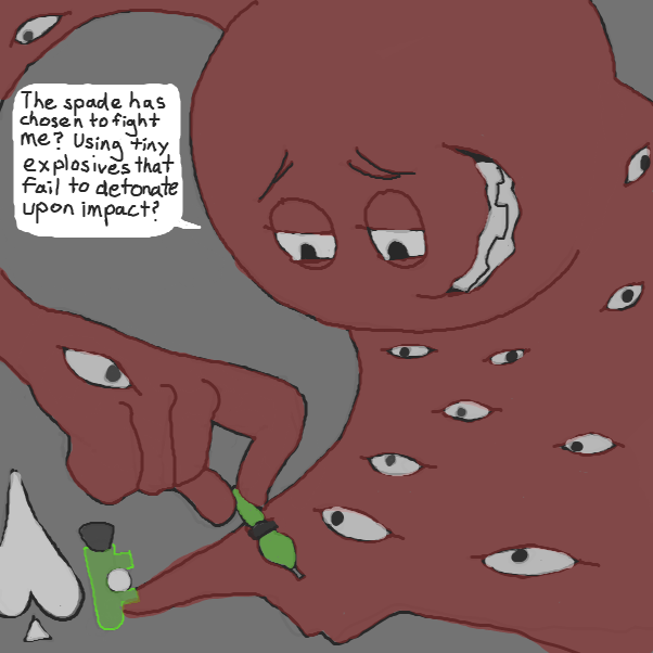 Rocket didn't detonate! Maybe a second rocket might work? - Online Drawing Game Comic Strip Panel by Chepley