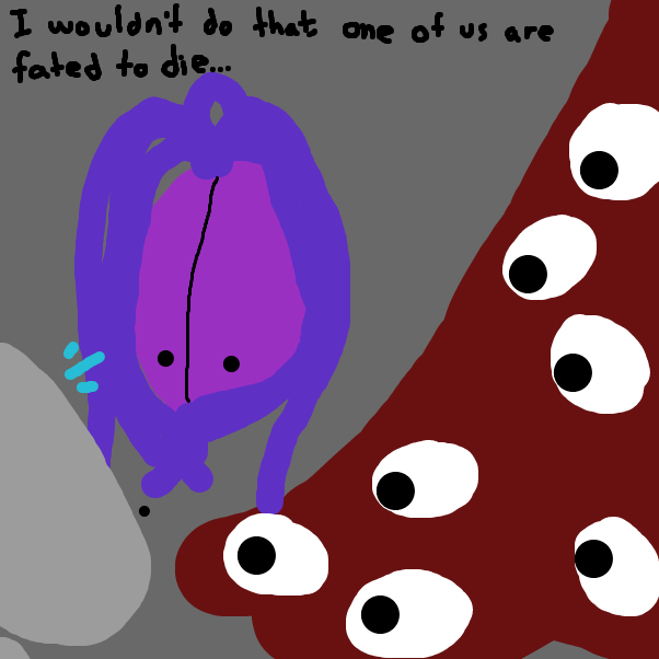 Kinoh has a prophecy - Online Drawing Game Comic Strip Panel by ItzAki