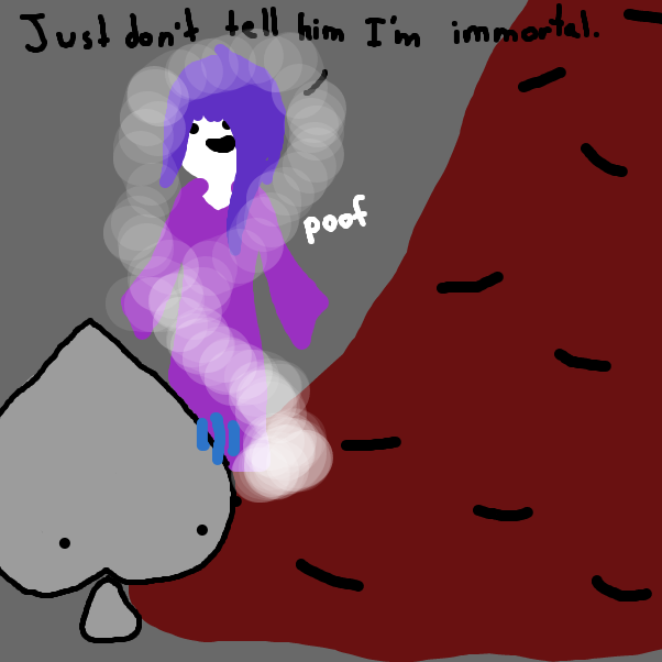 She has to fight if she wants to postpone death for one of her teammates! - Online Drawing Game Comic Strip Panel by ItzAki