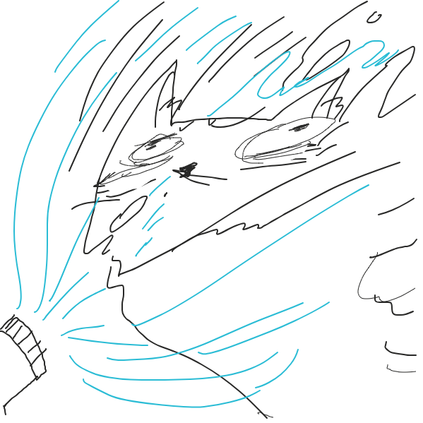 Drawing in Cat by Tamakid