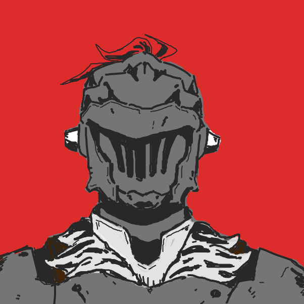 I dont play dnd so i just drew goblin slayer - Online Drawing Game Comic Strip Panel by [REDACTED]