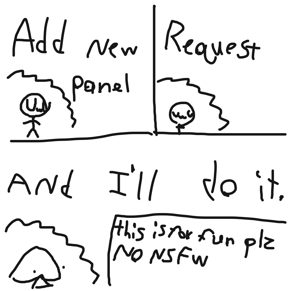  - Online Drawing Game Comic Strip Panel by KingOfSpades2