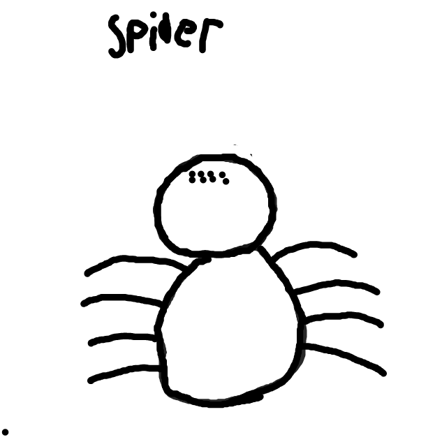 its s for spider - Online Drawing Game Comic Strip Panel by plufiedapotat