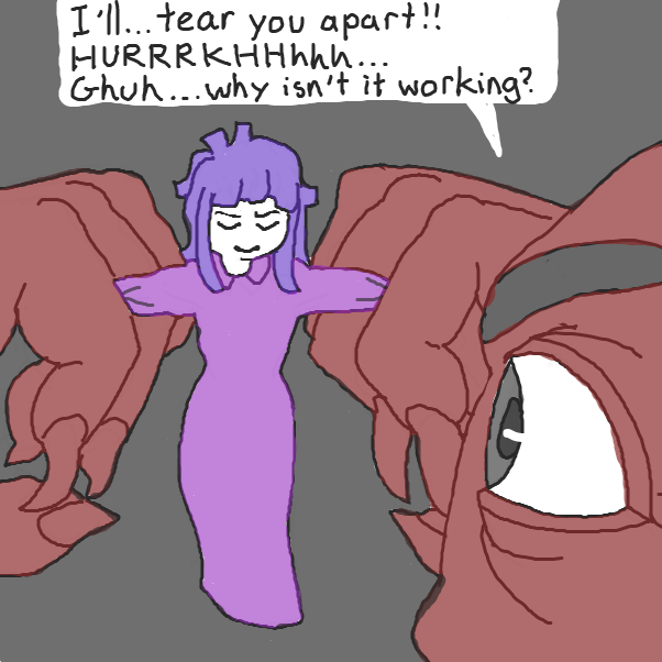 bloodman rip and... tear? - Online Drawing Game Comic Strip Panel by Chepley