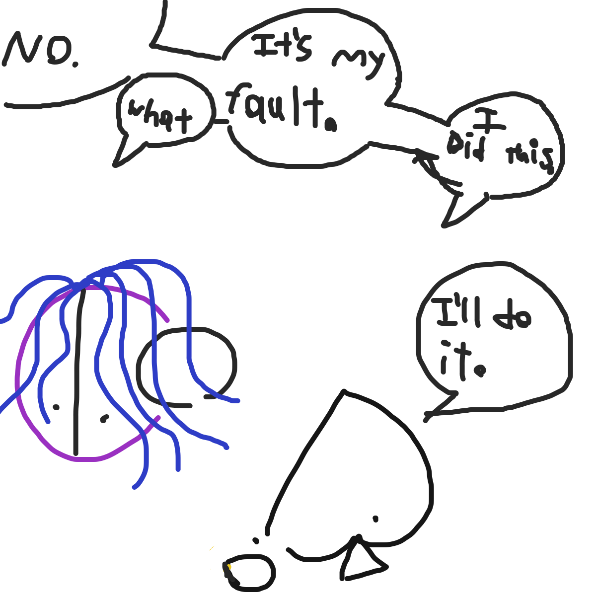  - Online Drawing Game Comic Strip Panel by KingOfSpades2