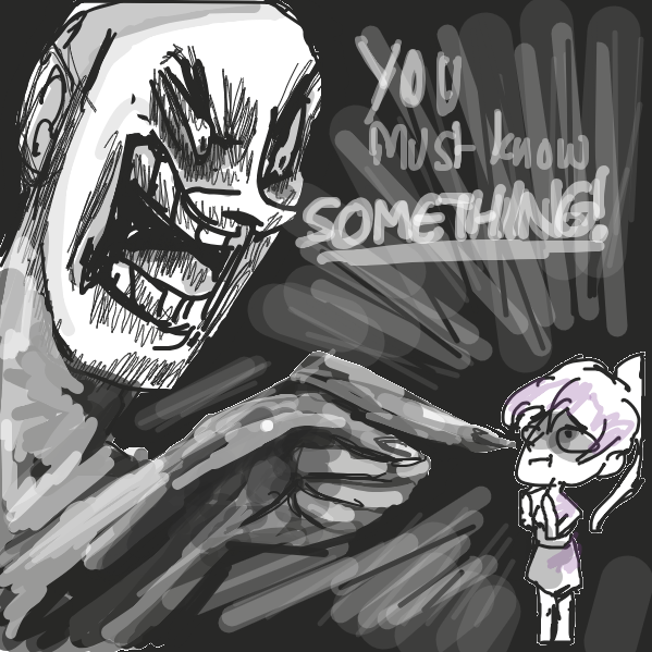 Drawing in idk by Mojomos