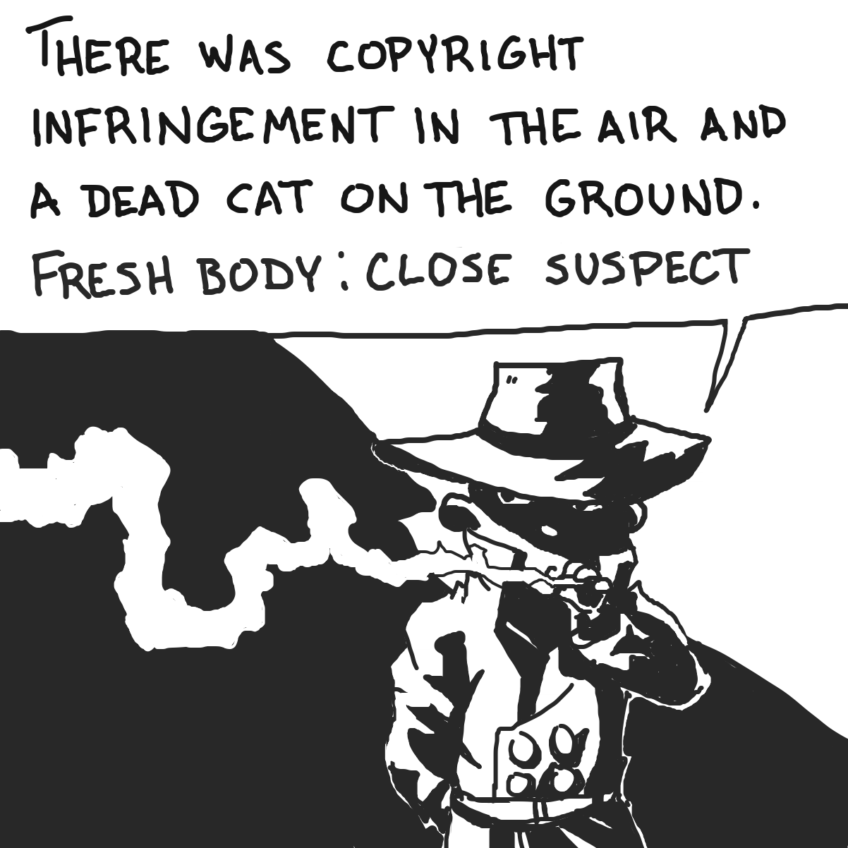 Drawing in The mystery of fluffykins by Buzzinski