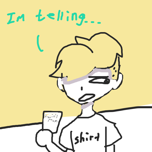 Drawing in Cursed Twins by UseOfExplosives