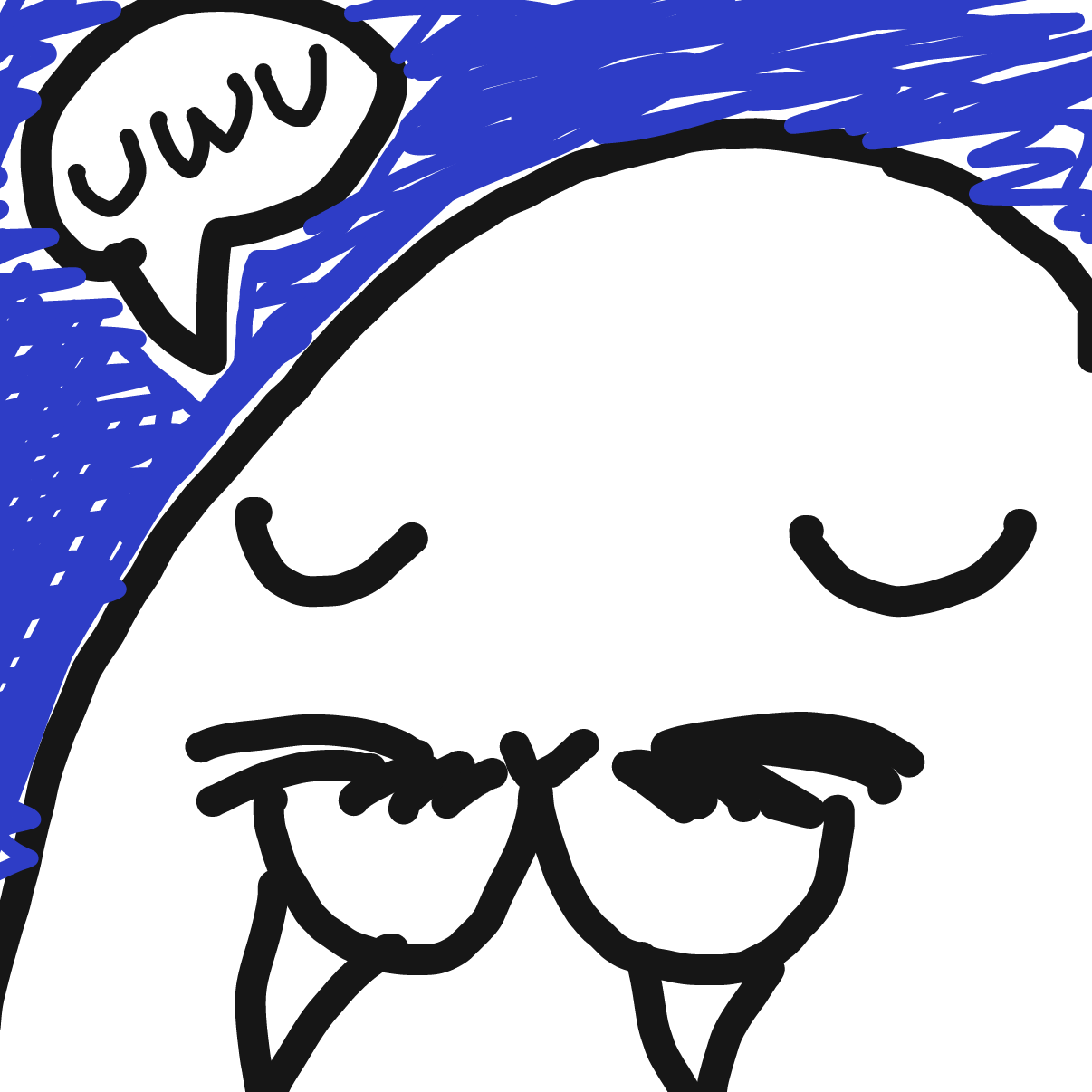 Drawing in Uwu-lrus by bajira