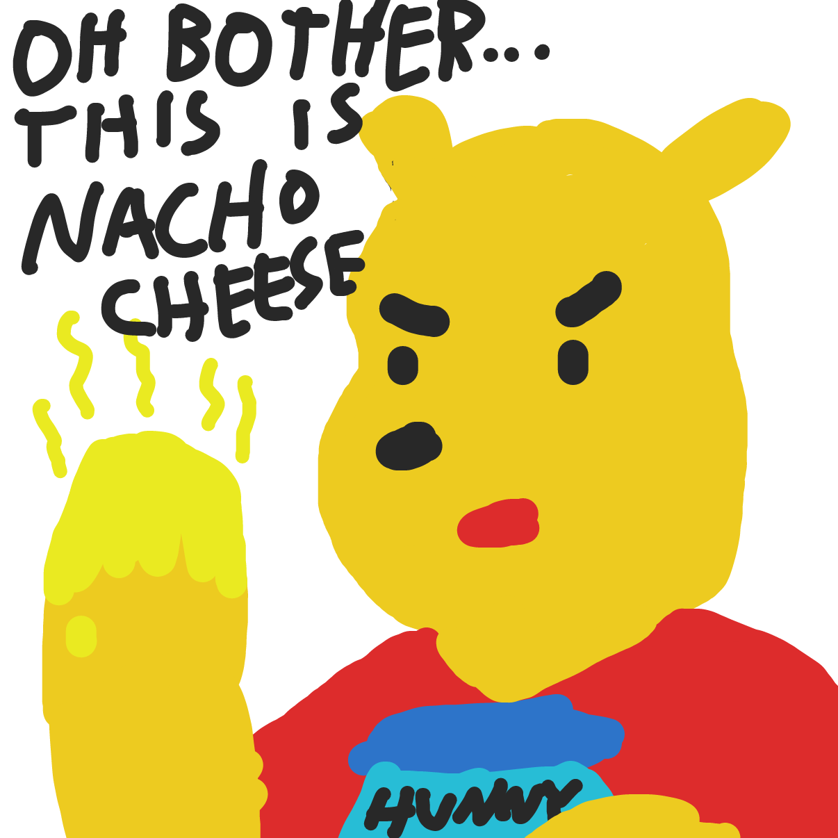 Drawing in It's not honey! by bajira