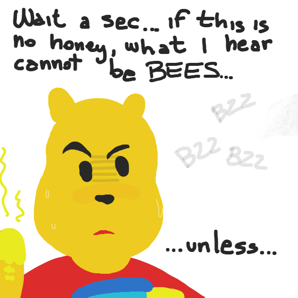 Oh no... everything but THAT??? - Online Drawing Game Comic Strip Panel by HollowBirb