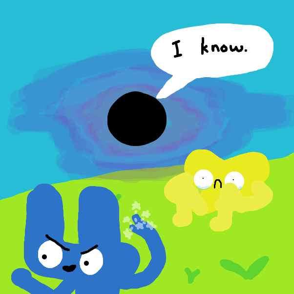 X is traumatized - Online Drawing Game Comic Strip Panel by ItzAki
