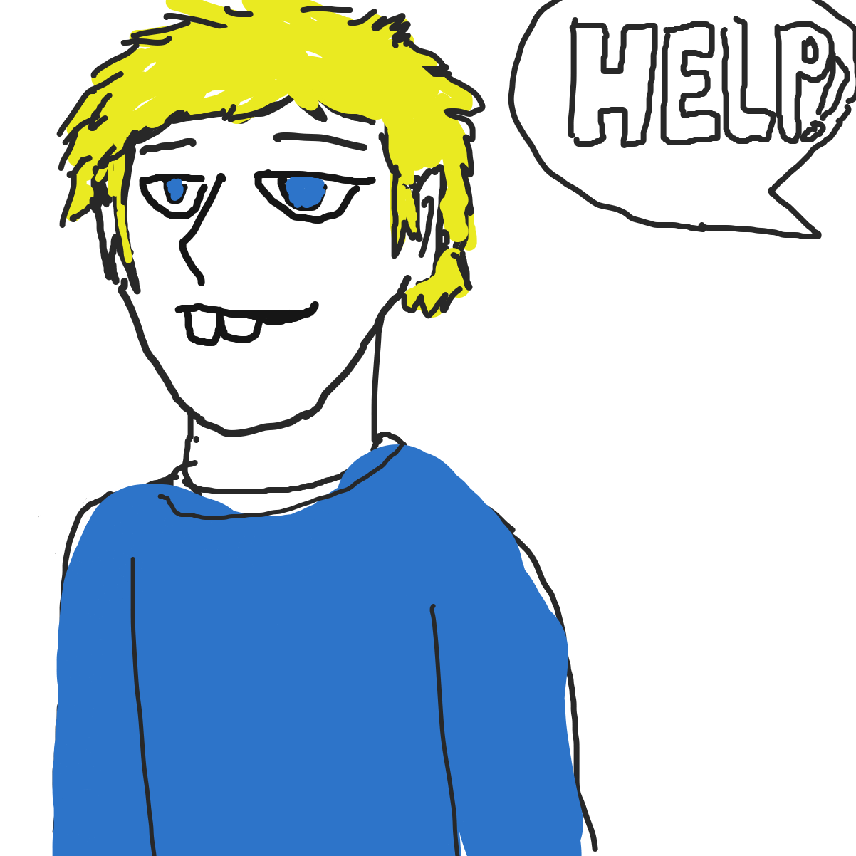 Drawing in To The Rescue by l’intrus