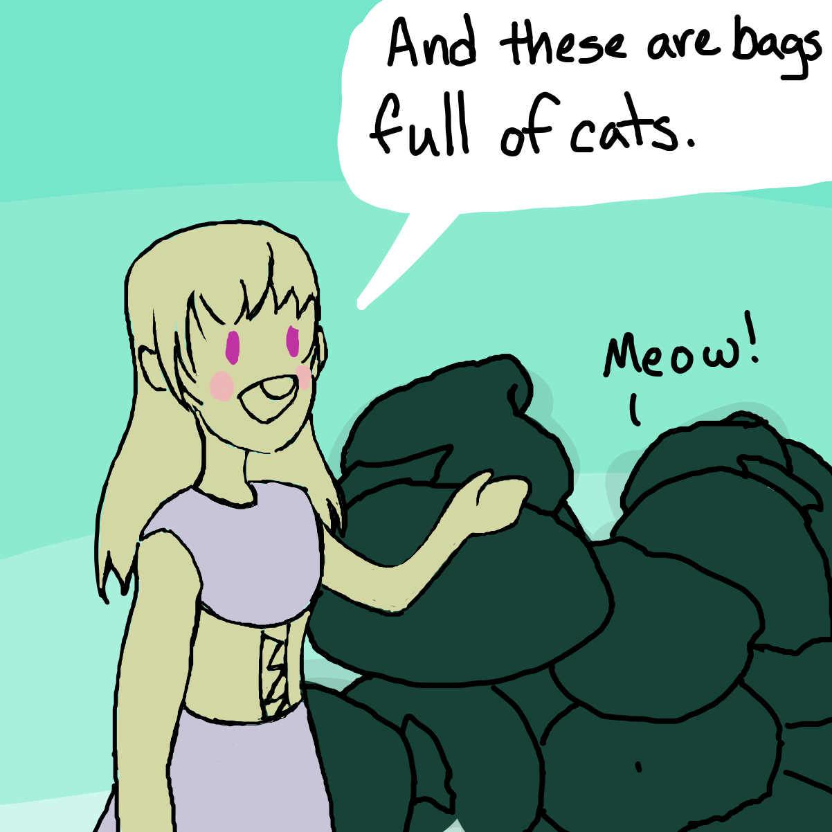 Drawing in Witch by Buzzinski