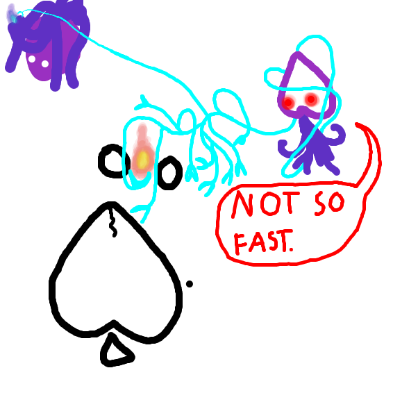 Sola steals the flames and absorbs them. This is a problem... - Online Drawing Game Comic Strip Panel by ItzAki