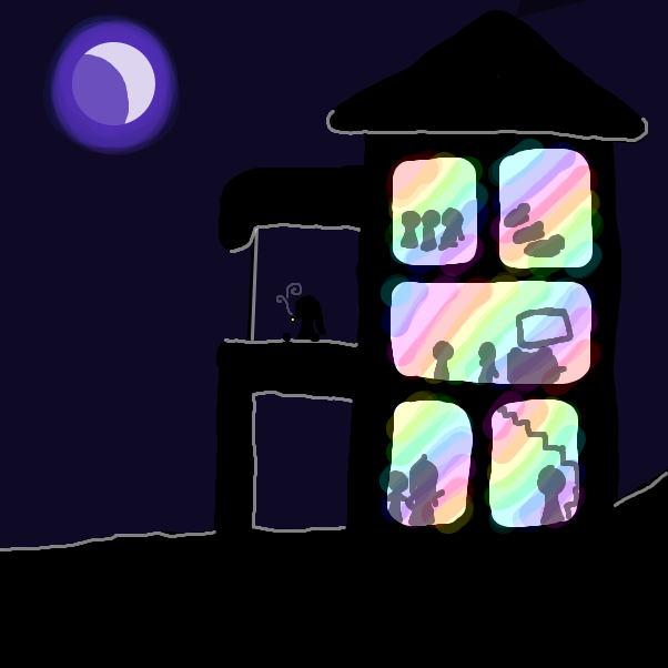 Welcome to the sleepover of a lifetime! - Online Drawing Game Comic Strip Panel by ItzAki