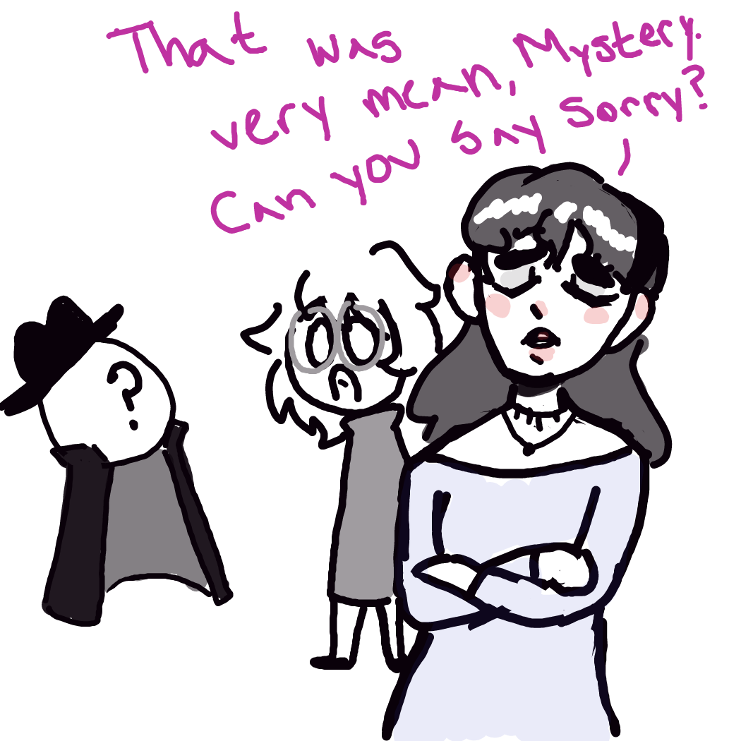 :l very meanie! - Online Drawing Game Comic Strip Panel by Rednightlights