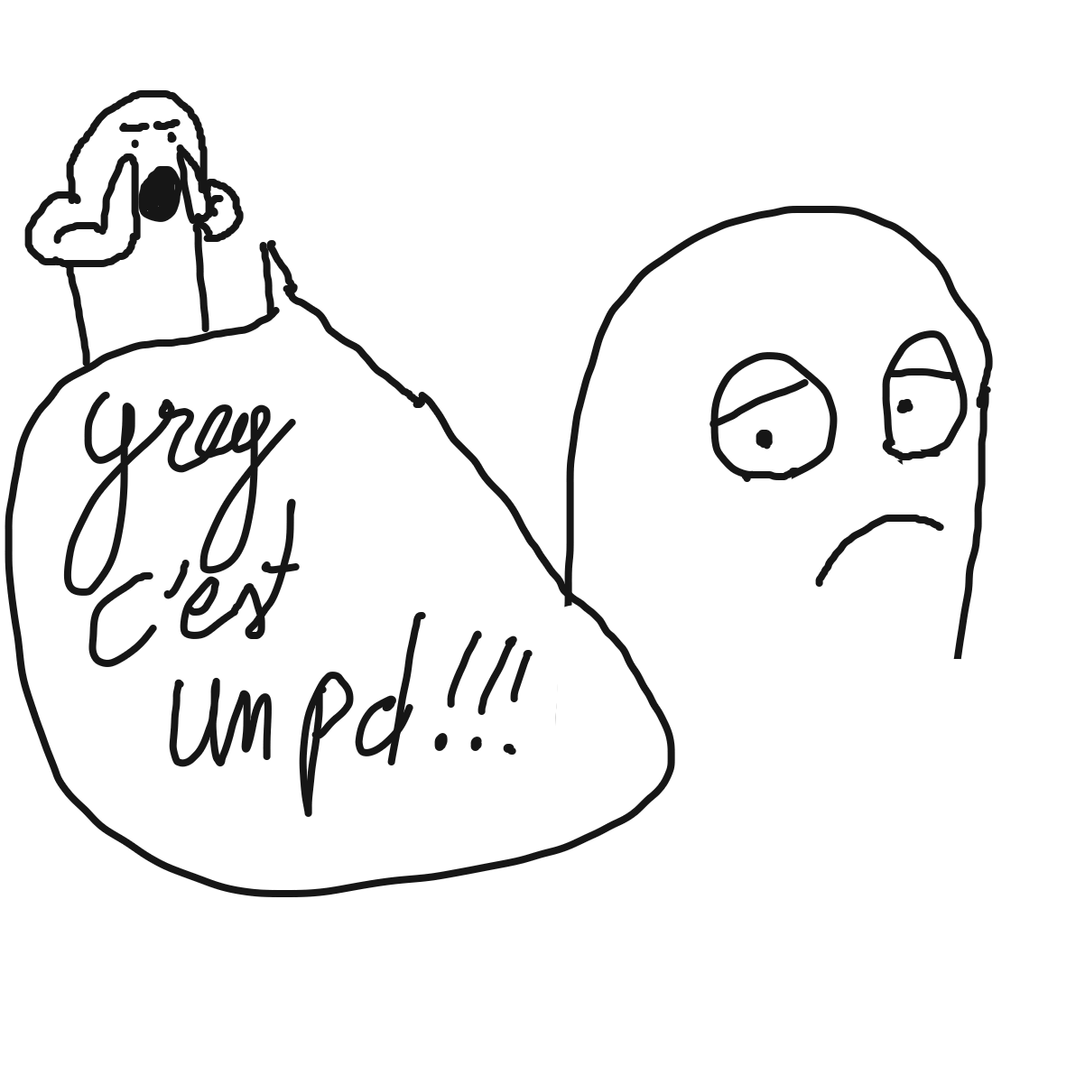 Drawing in live de greg by l’intrus