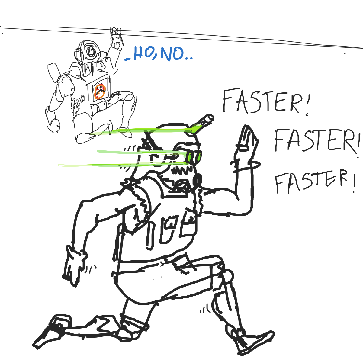  - Online Drawing Game Comic Strip Panel by l’intrus