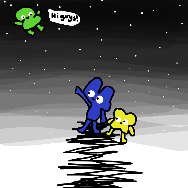 "Hi guys!" - Online Drawing Game Comic Strip Panel by ItzAki