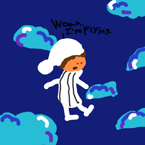 Liked webcomic Flying guy