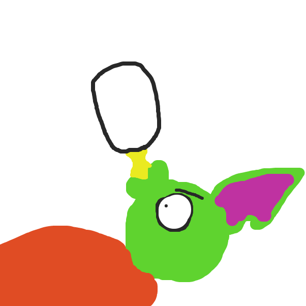 Drawing in head smashy by ACID UNICORN