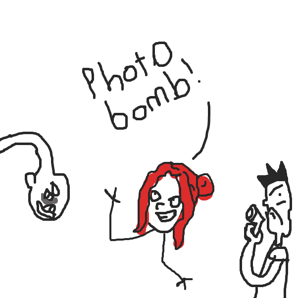 Drawing in Dude wtf?! by ACID UNICORN