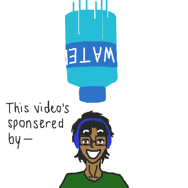 WHAT'S HE BEING SPONSERED BE- i mean BY :O - Online Drawing Game Comic Strip Panel by nooz