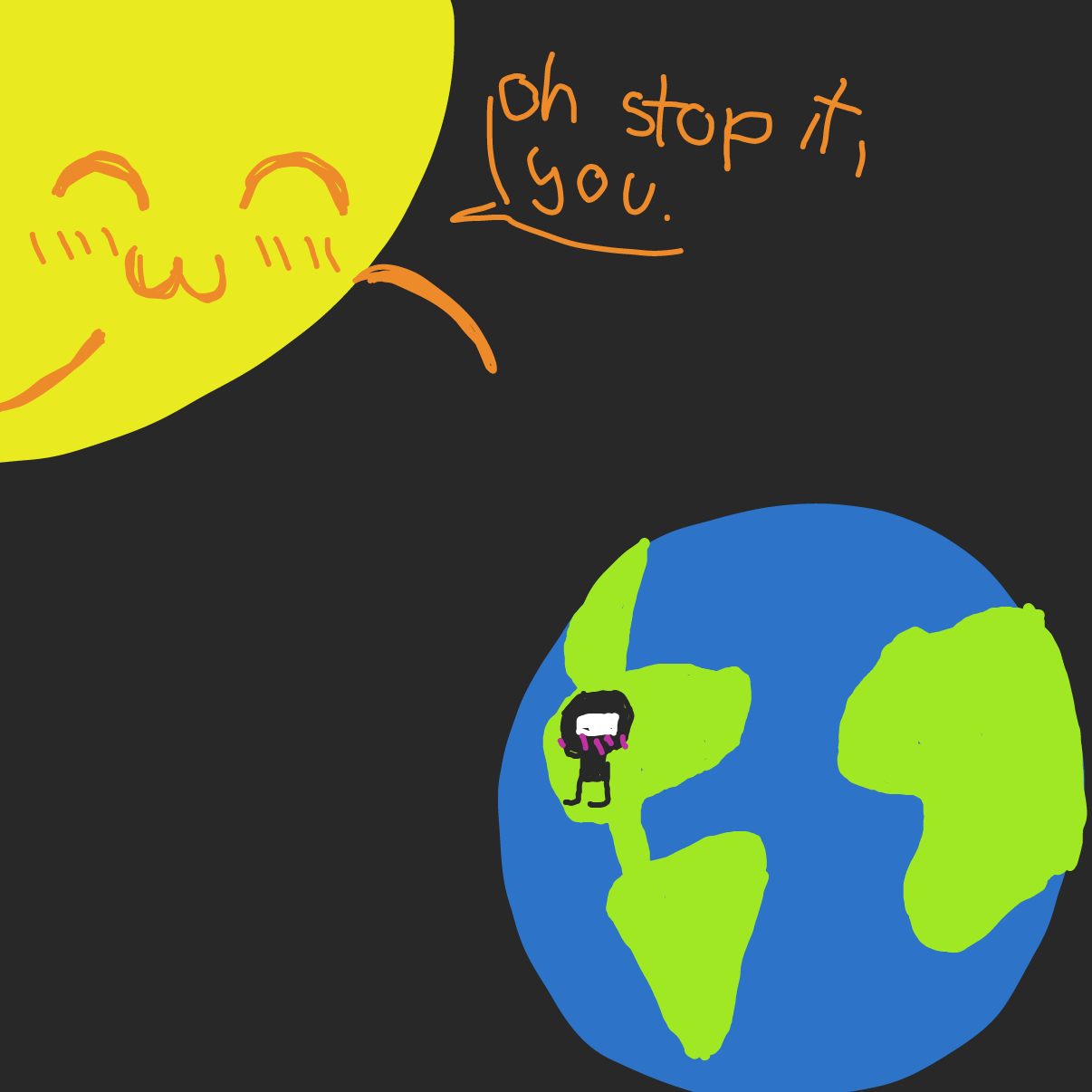  - Online Drawing Game Comic Strip Panel by Moon-Lover