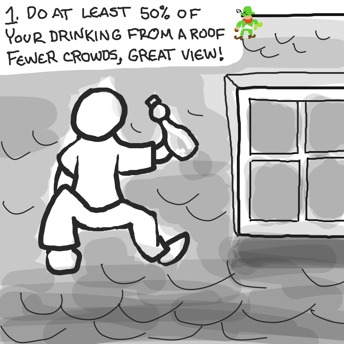  - Online Drawing Game Comic Strip Panel by Buzzinski