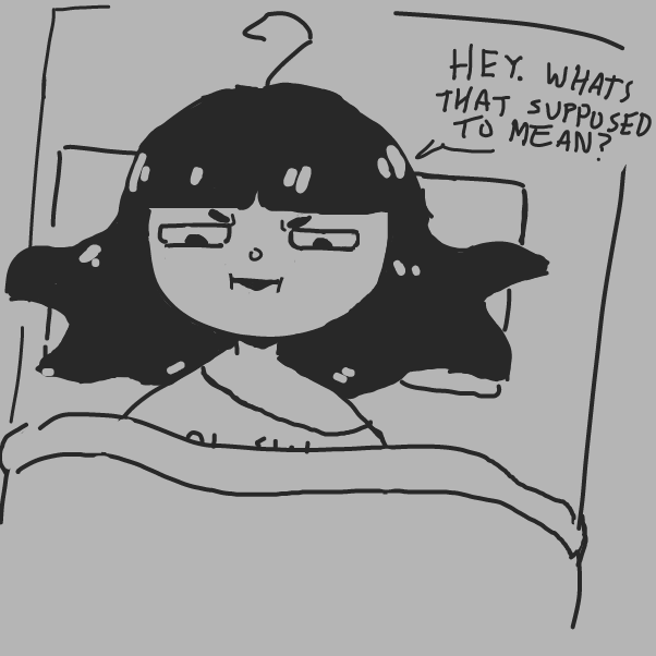 trying to say my life's not good enough? - Online Drawing Game Comic Strip Panel by [REDACTED]