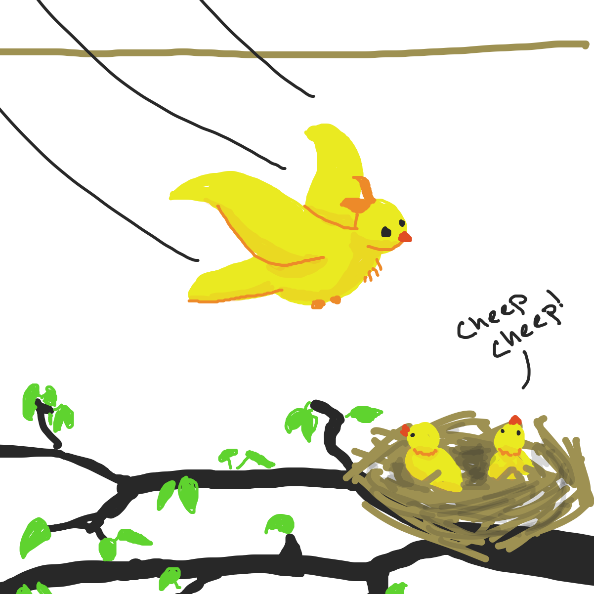  - Online Drawing Game Comic Strip Panel by Buzzinski