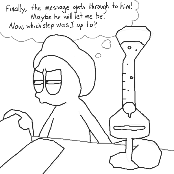 Pugman the ever persistent - Online Drawing Game Comic Strip Panel by Chepley