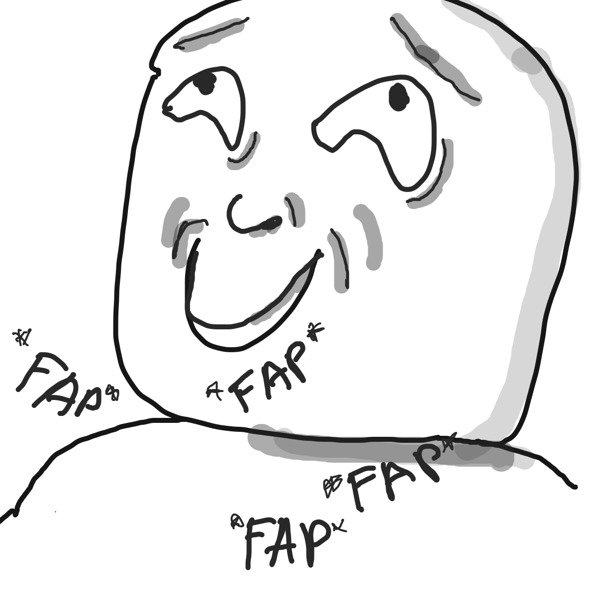 Drawing in Face Time Five by l’intrus