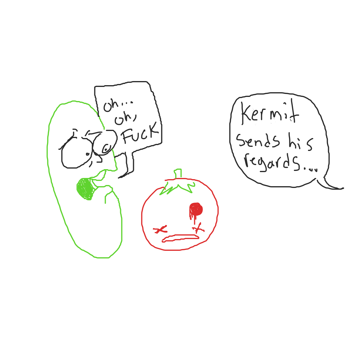 Drawing in Death  by CurlyCheddar 