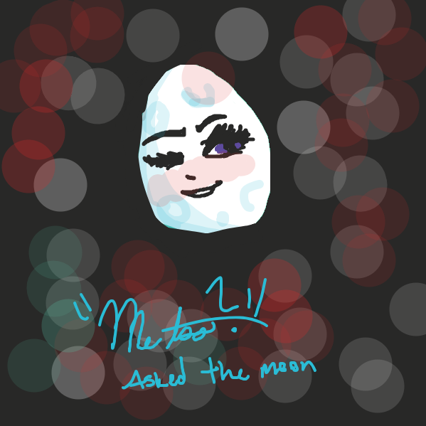 In comes the egg- moon. In comes the moon. - Online Drawing Game Comic Strip Panel by Sirius Solemn