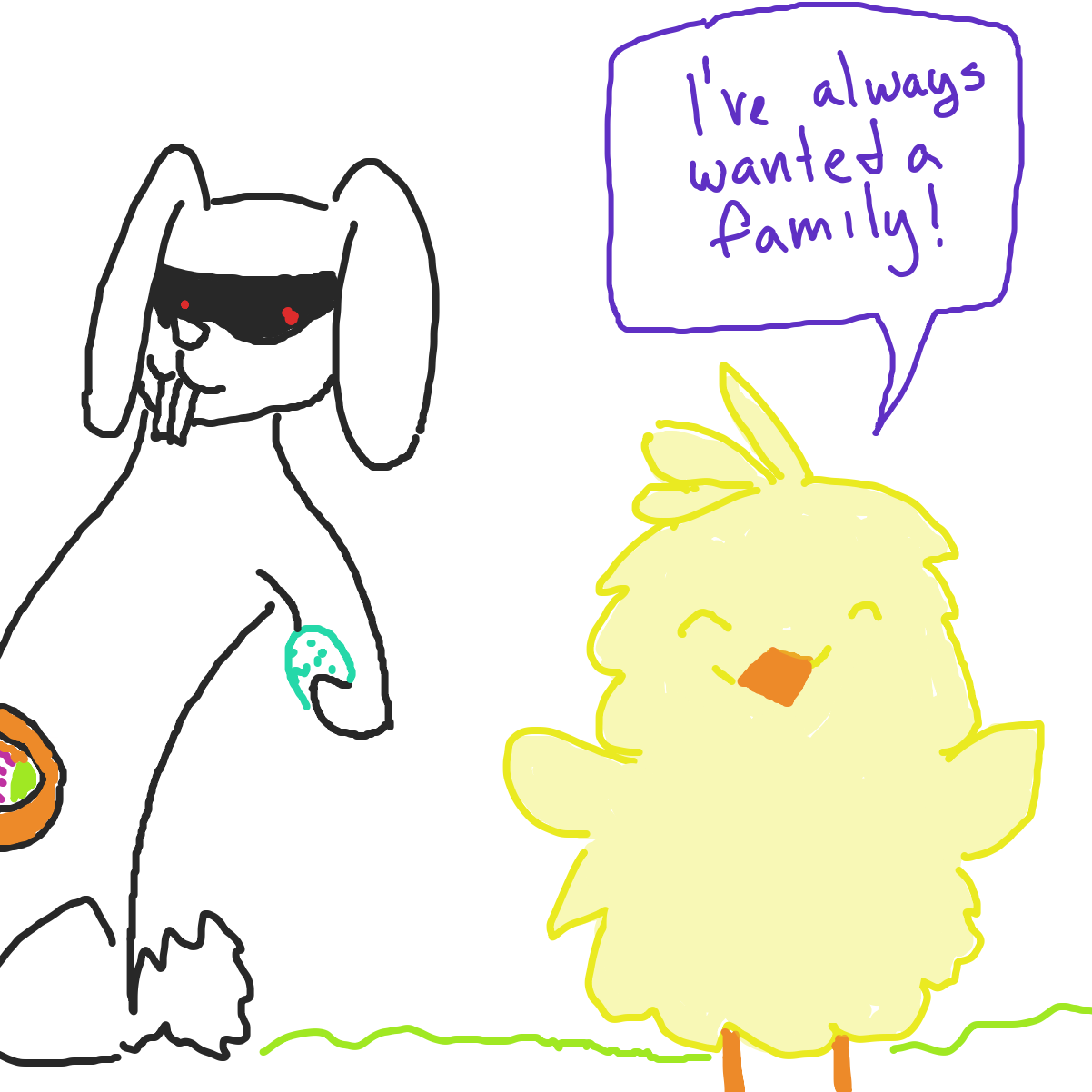  - Online Drawing Game Comic Strip Panel by Buzzinski