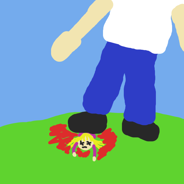 oof - Online Drawing Game Comic Strip Panel by CrybabyBean