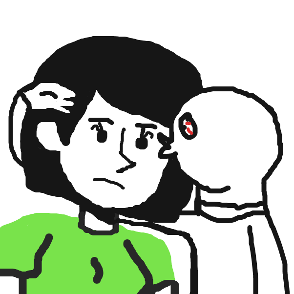 Drawing in Please do not make this character do anything. by TheYellowMan