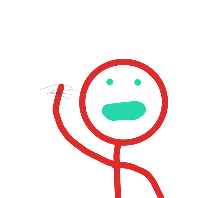 Give him something to say like... (HEY!) - Online Drawing Game Comic Strip Panel by Mr. Mint