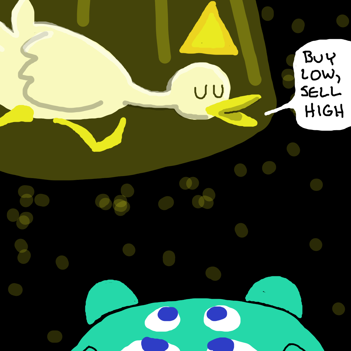 Drawing in Wat da hek by Buzzinski