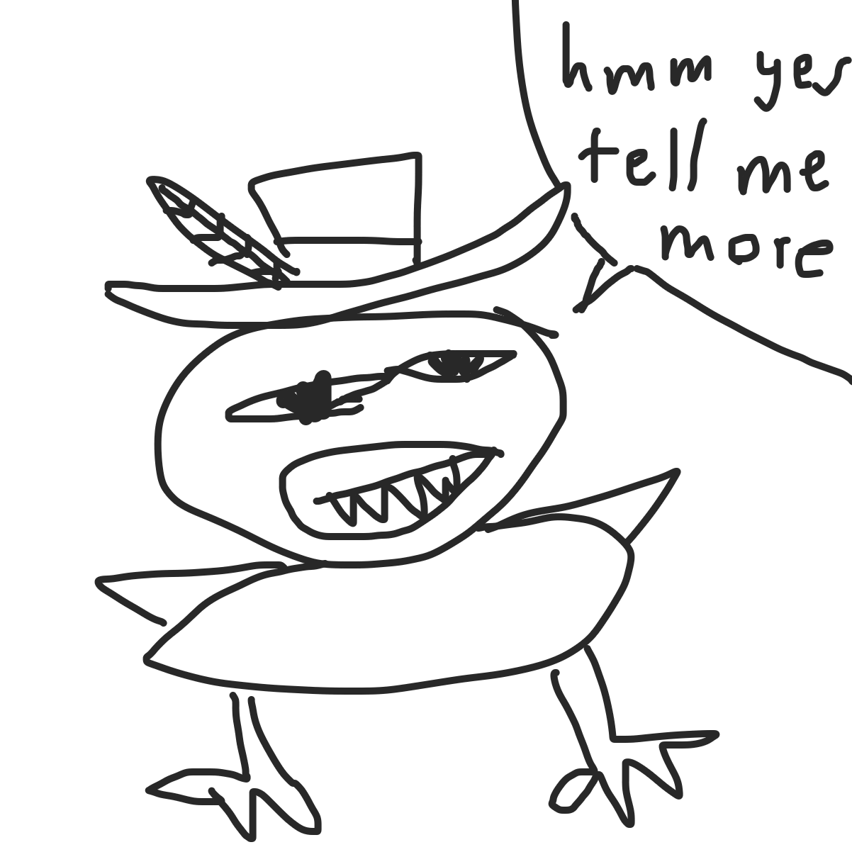 Drawing in Let's make a random story :D by Dungle