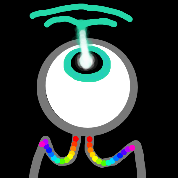 The eye - Online Drawing Game Comic Strip Panel by ItzAki