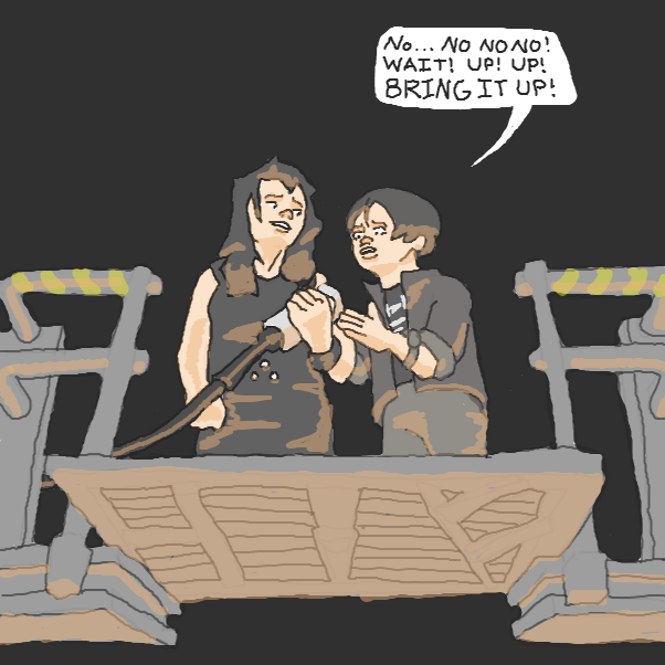 he doesn't want         to miss
yoohoo to the rescue
on Net          flex

 - Online Drawing Game Comic Strip Panel by Chepley