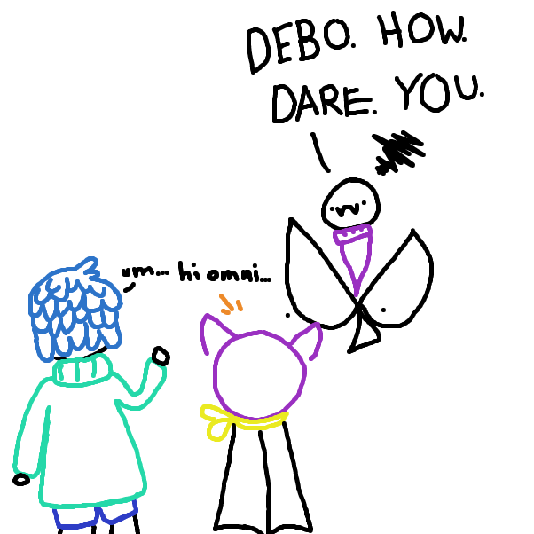 DEBO HOW DARE YOU - Online Drawing Game Comic Strip Panel by ItzAki