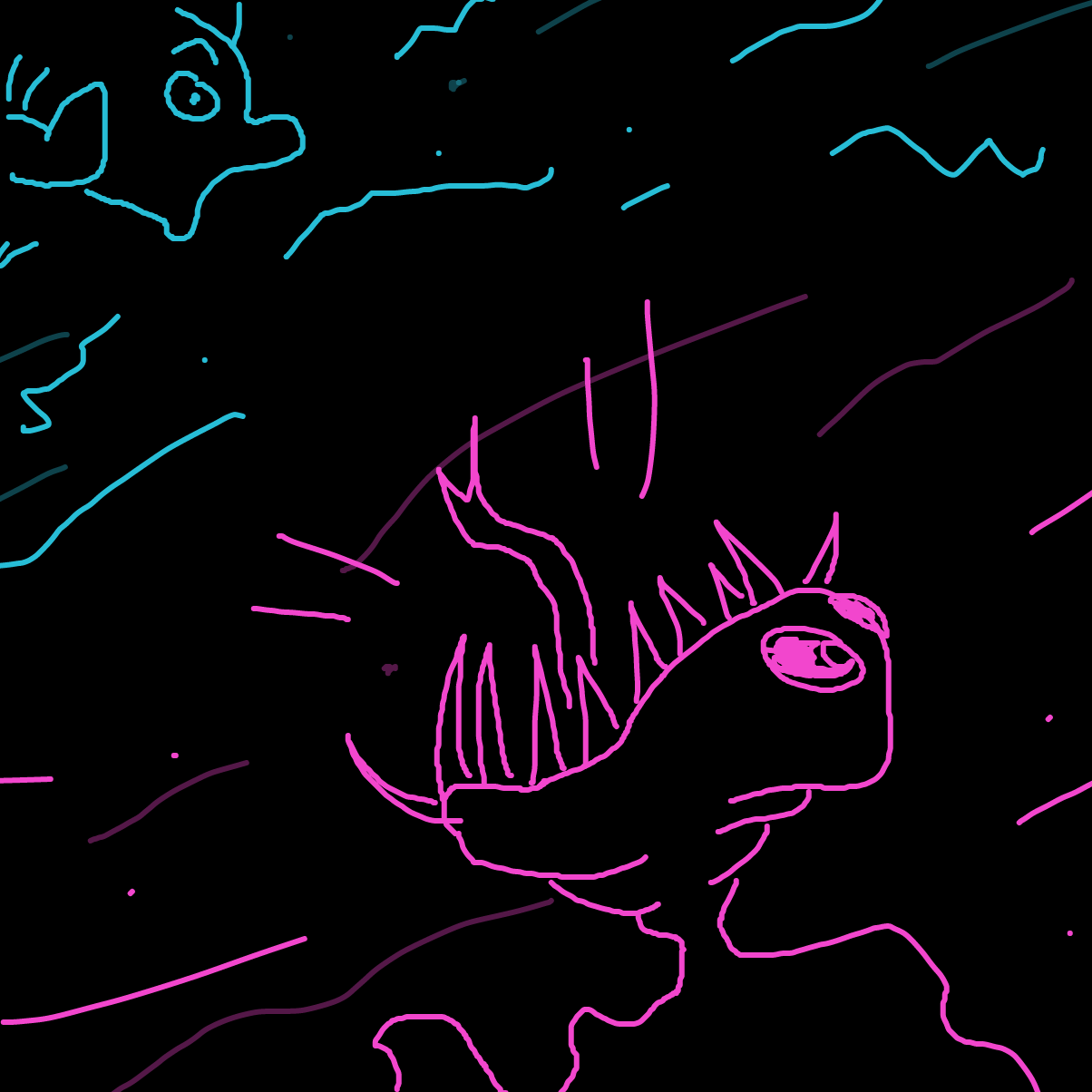 Drawing in Space worm by Eekcarlos