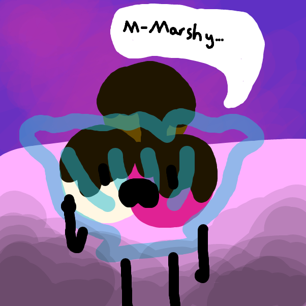Marshy's dead. - Online Drawing Game Comic Strip Panel by ItzAki