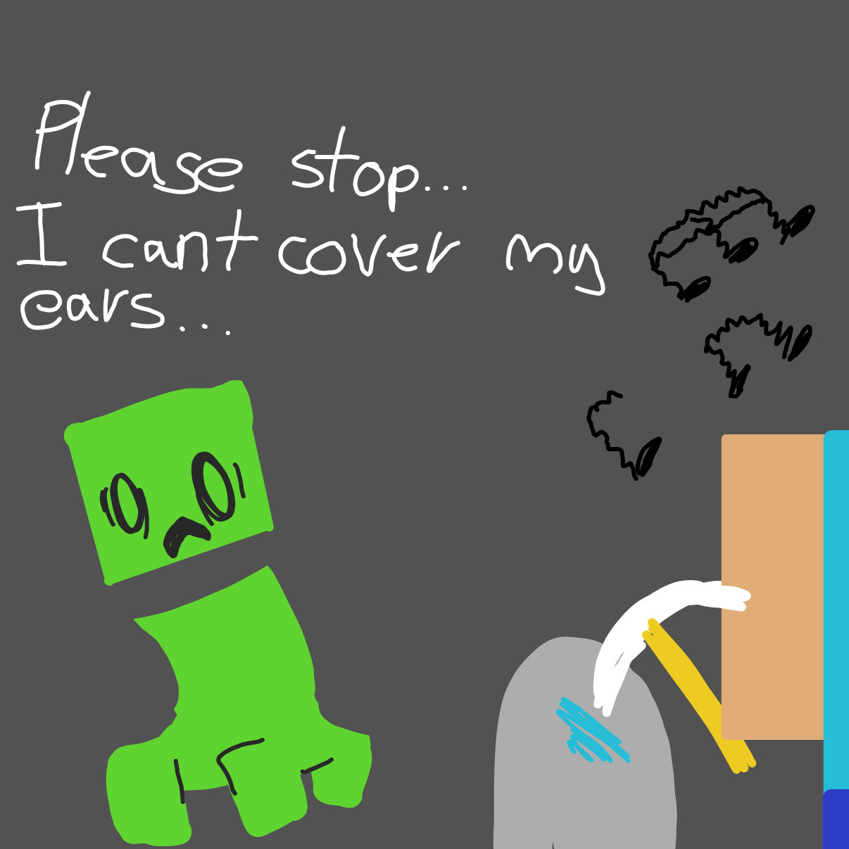  - Online Drawing Game Comic Strip Panel by Moon-Lover