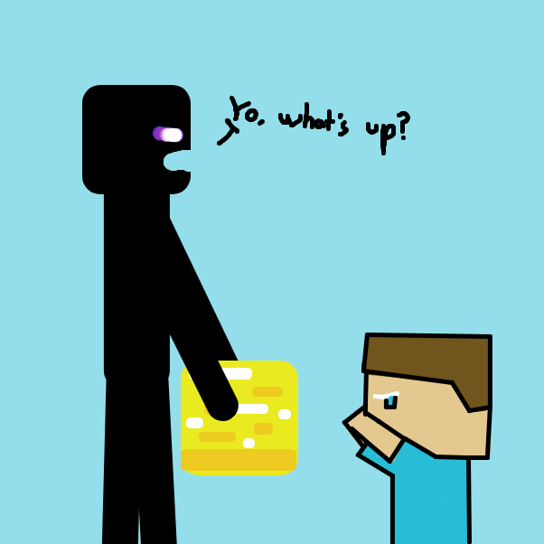 He's tired of this crap - Online Drawing Game Comic Strip Panel by ItzAki