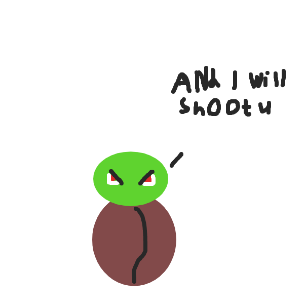 Drawing in Knuckels the Enchida by LiamMcclane